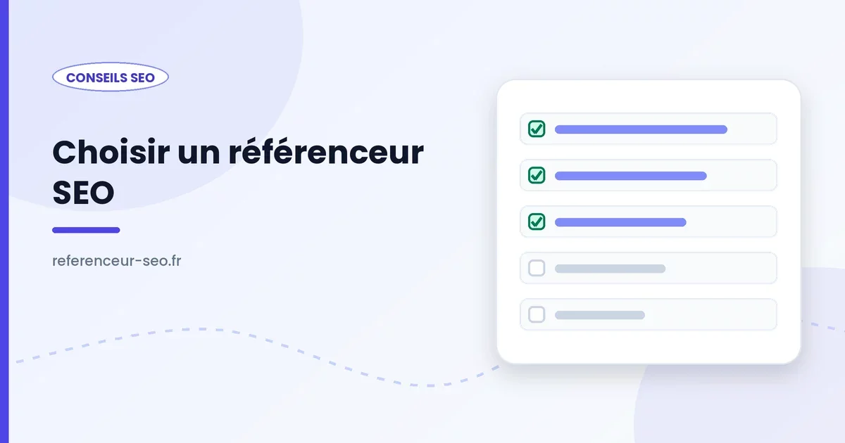 Choisir un référenceur SEO, grille de critères à vérifier